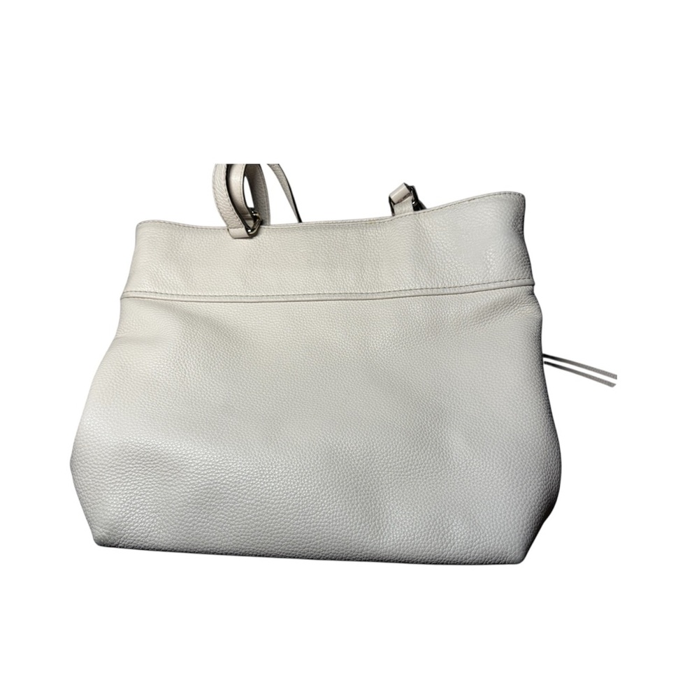 Kate Spade Cobble Hill Tayler Tote Leather Shoulder Bag Used Ivory/slight pink - Picture 8 of 16